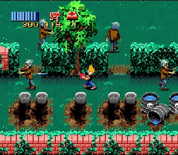 Zombies (Europe) screen shot game playing